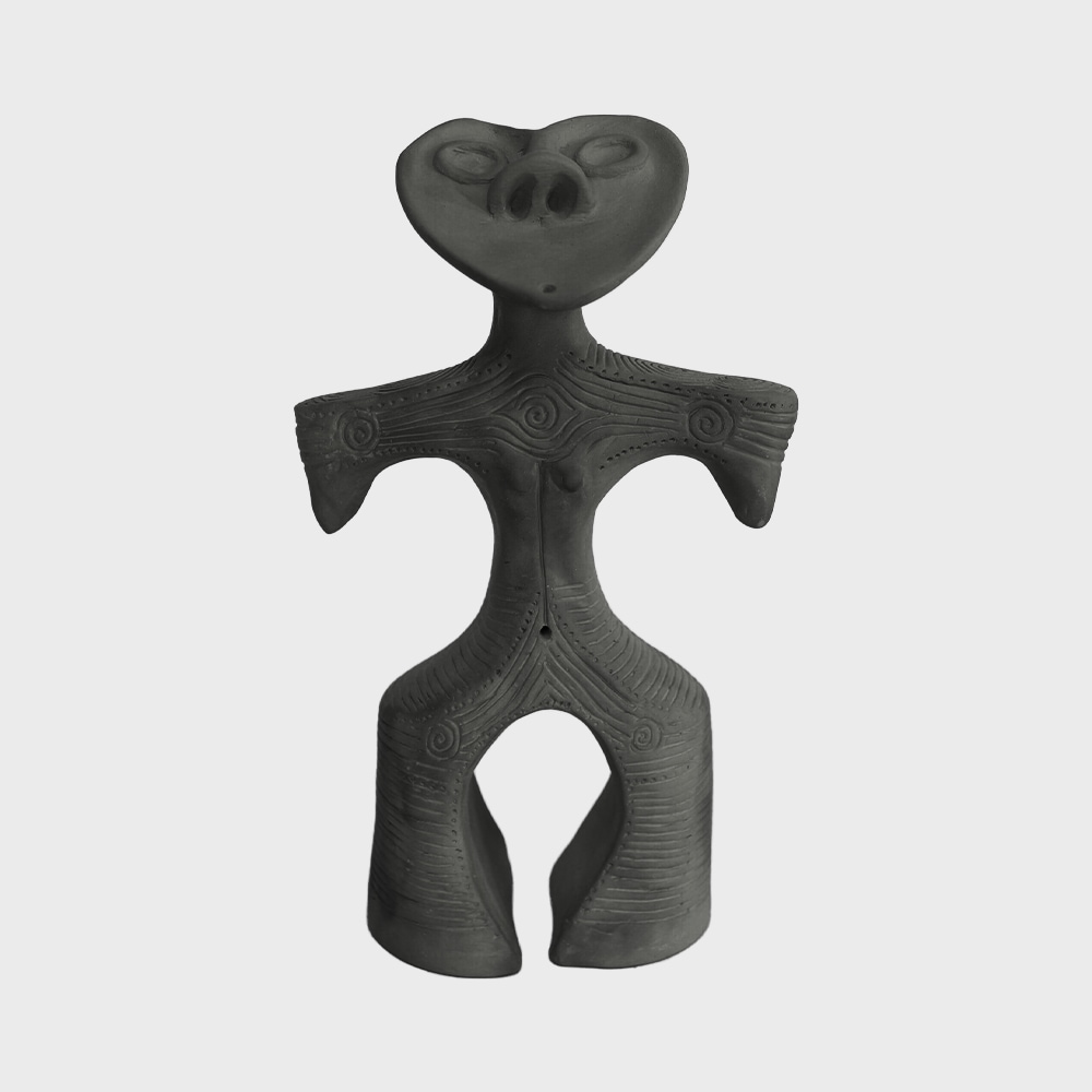 土偶 ハート型土偶 Mサイズ [ 土偶 グッズ 置物 外国人 お土産 喜ぶ