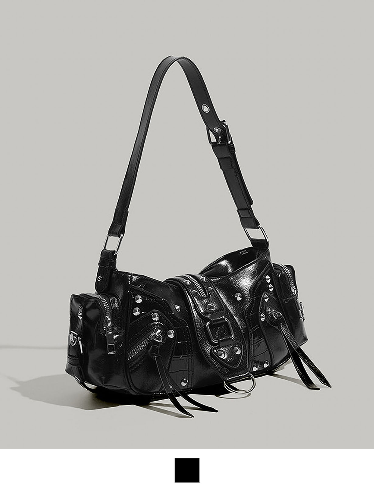 DEVICE select 】 ベルト デザイン スタッズ y2k トート ショルダー