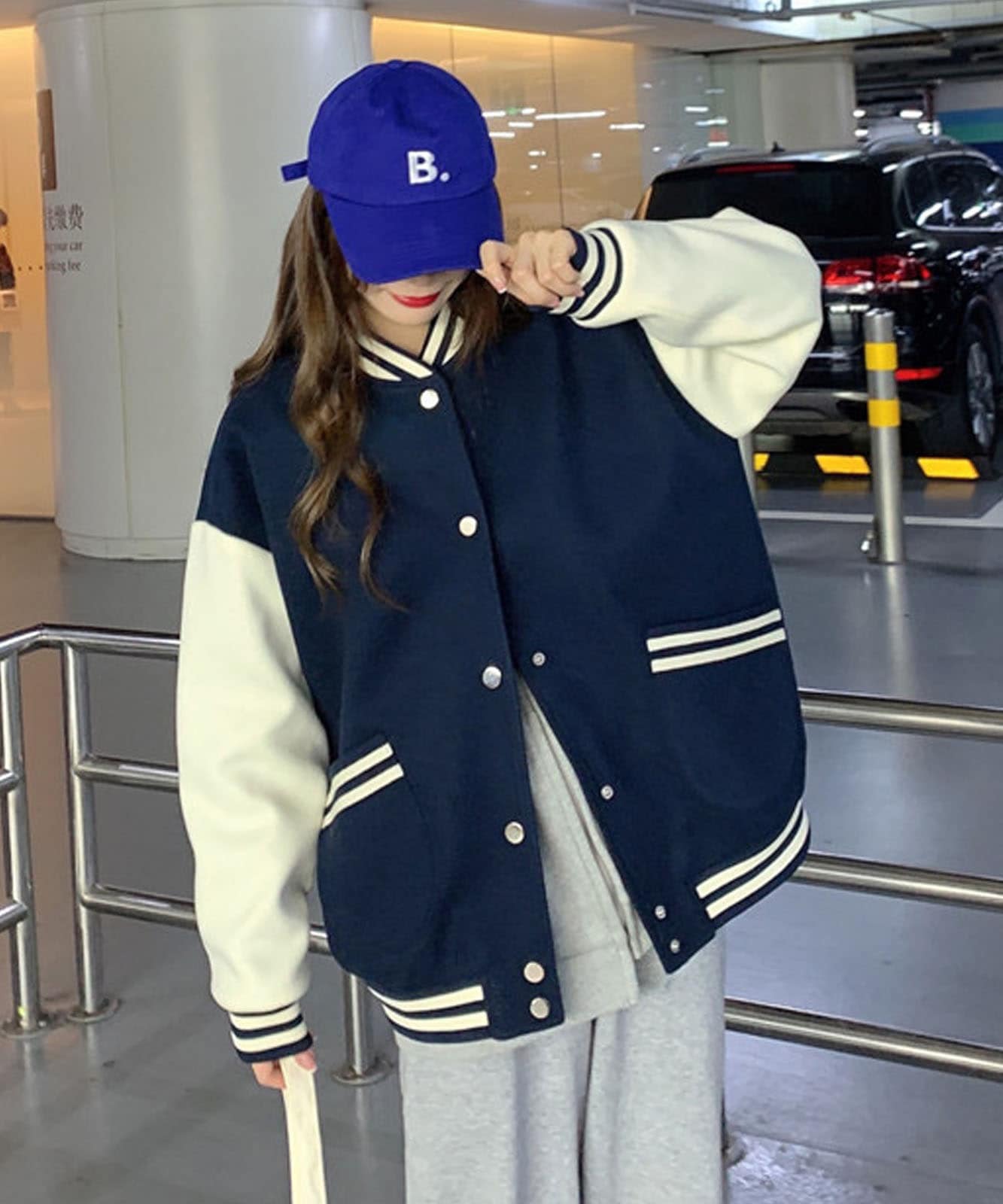 DEVICE select オーバーサイズ ユニフォーム スタジャン メンズ