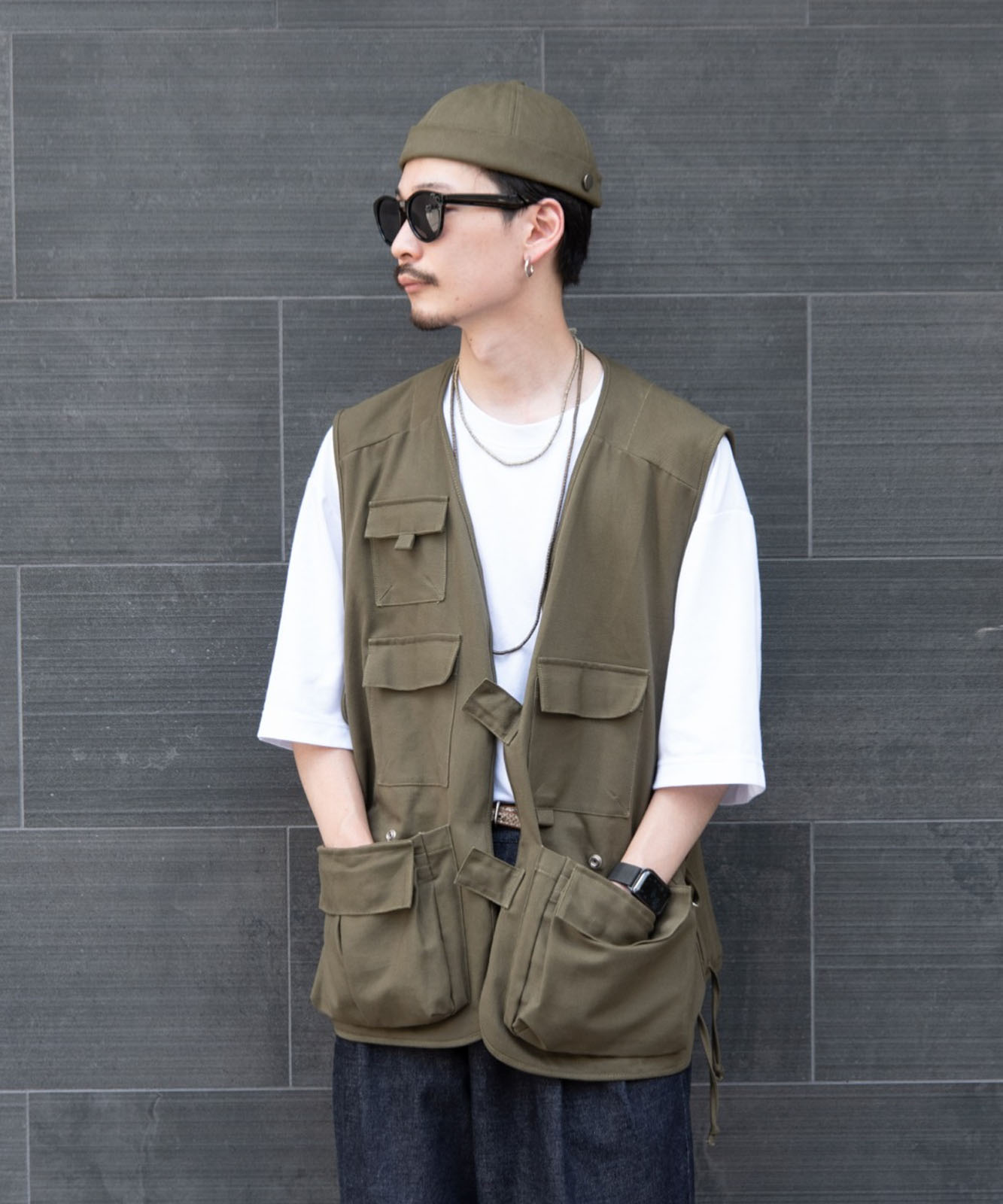 DEVICE＋ハンティングベスト キャンプベスト PBH21065