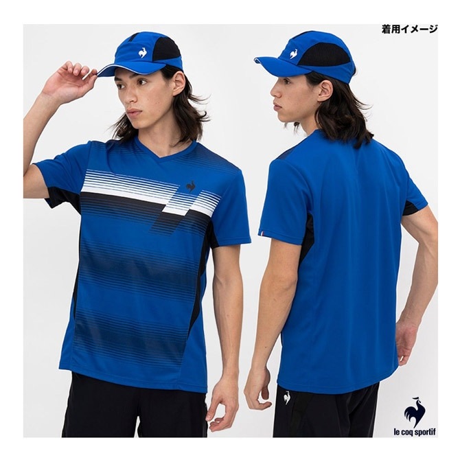 ルコックスポルティフ LCS テニスウェア メンズ グラデーションゲーム