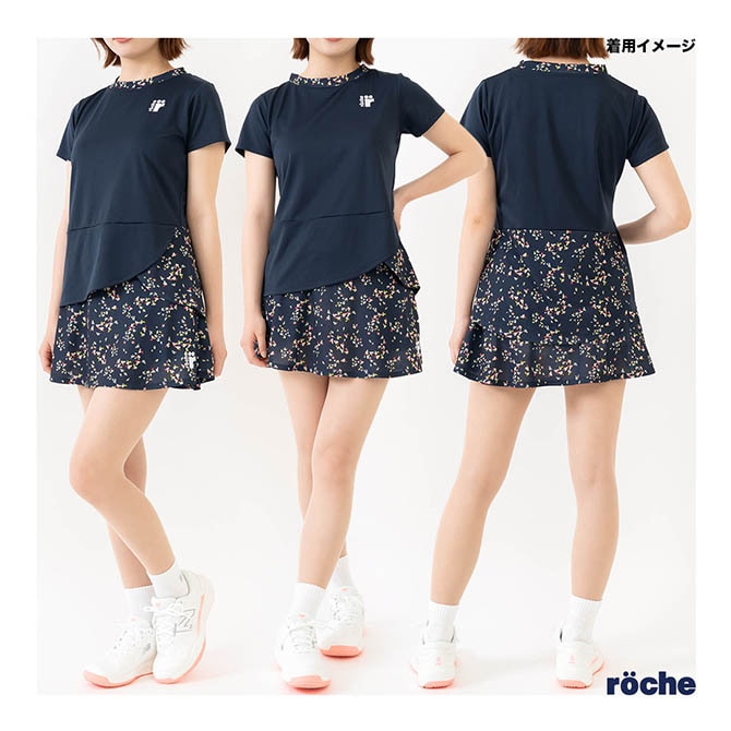 ローチェ roche テニスウェア レディス ゲームシャツ 259501