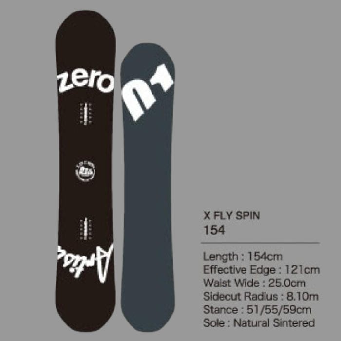 26-27 011 Artistic X FLY SPIN 150/151/152/154 ゼロワンワンアーティ