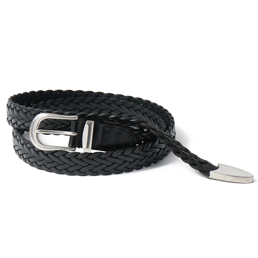 THE SOLE ザソール PUNTALE/MESH ブラックカーフメッシュ プンターレ