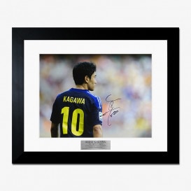 ロナウジーニョ直筆サイン入りブラジル代表06/07ホームユニフォーム