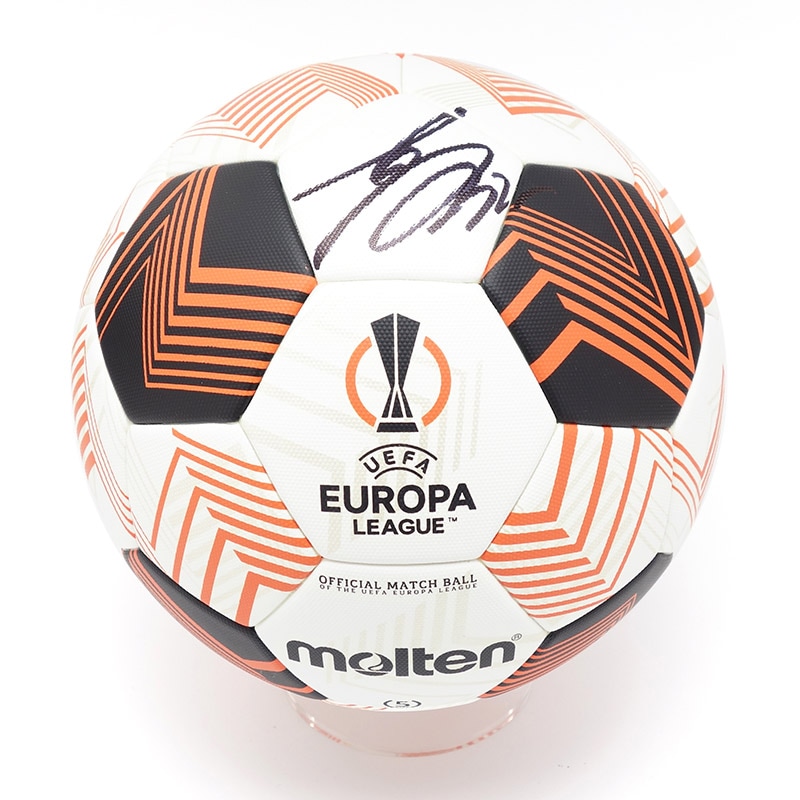 三笘薫 直筆サイン入りヨーロッパリーグ23/24サッカーボール | THE DUGOUT