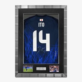 イニエスタ直筆サイン入りヴィッセル神戸2019フォト (初優勝) | THE DUGOUT