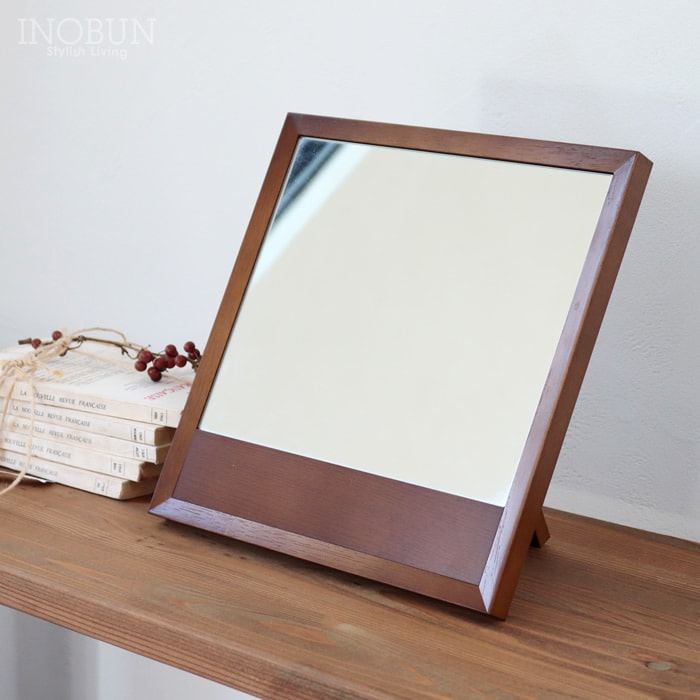 カリモク60 メーキャップミラー ウォールナット 【取扱店舗有】