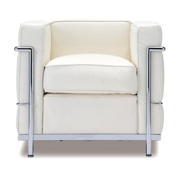 ル・コルビジェ LC2 グランコンフォートソファ 1人掛け ホワイト