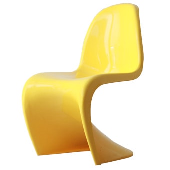 パントンチェア つやあり ツヤあり イエロー 黄 ジェネリック リ