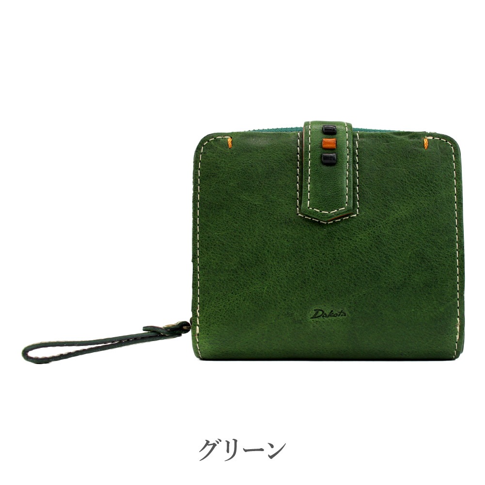 Dakota ダコタ 財布 二つ折り レザー 本革 二つ折り財布 レディース