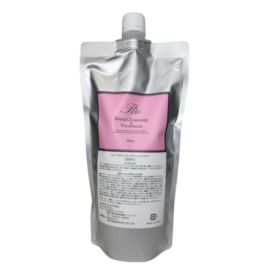 ビューラクレンジング＆トリートメント 400ml 詰替え用 フィオーラに