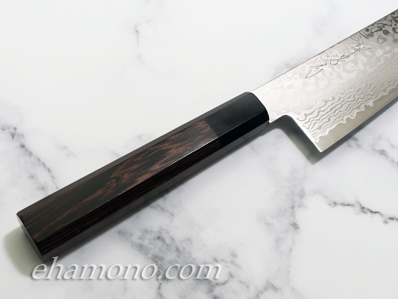 ZA18ダマスカス コバルト鋼【銀河】 和牛刀240