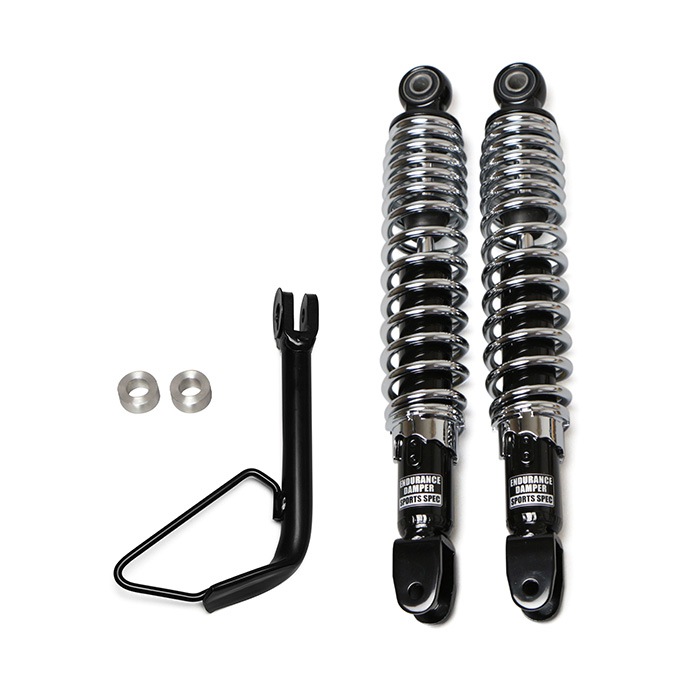 PCX JK05 PCX160 KF47 ('25.2～) ローダウンキット (黒ボディ/メッキ