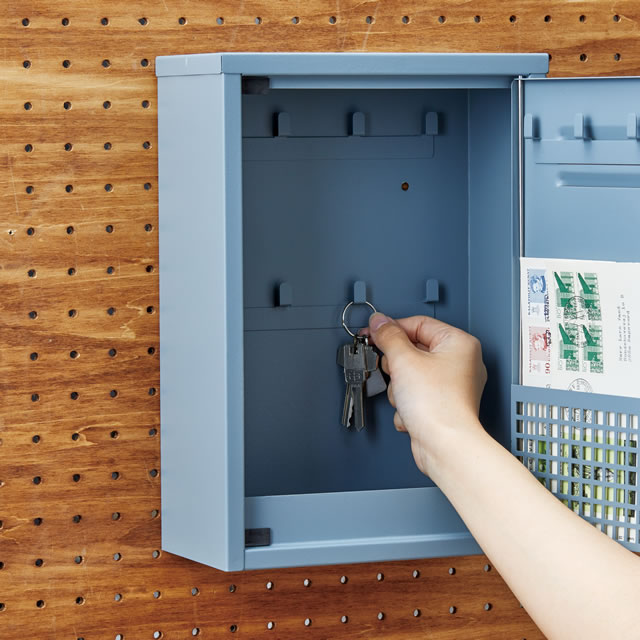 セトクラフト キーボックス ロッカー S23-0551-BG ブルーグレー | キー