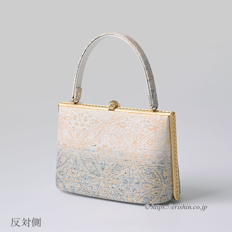 フォーマルバッグ（西陣織七宝繋ぎ）和小物さくら『着物・呉服えり新』