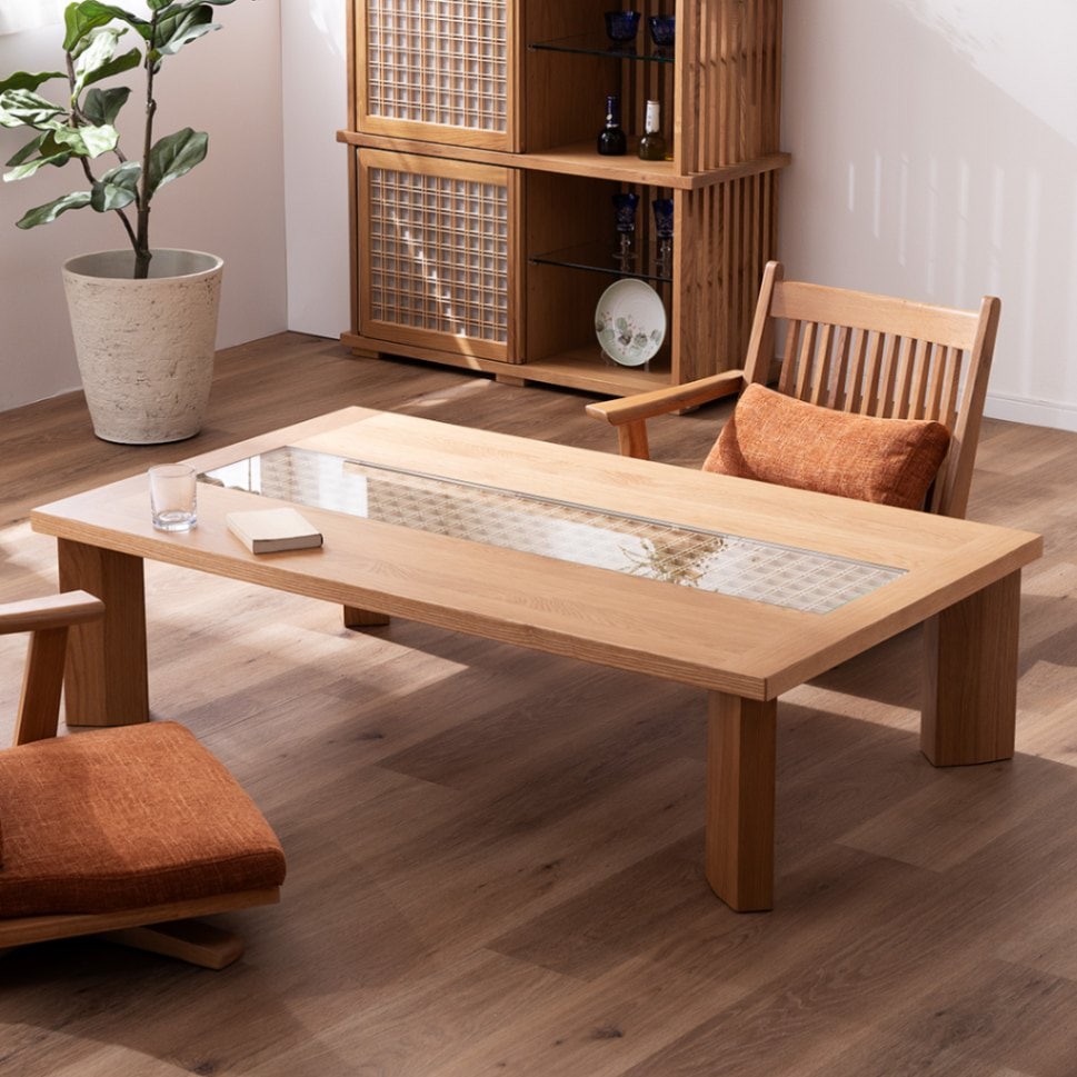 幅135］ 雅 ｜ リビングテーブル ローテーブル センターテーブル