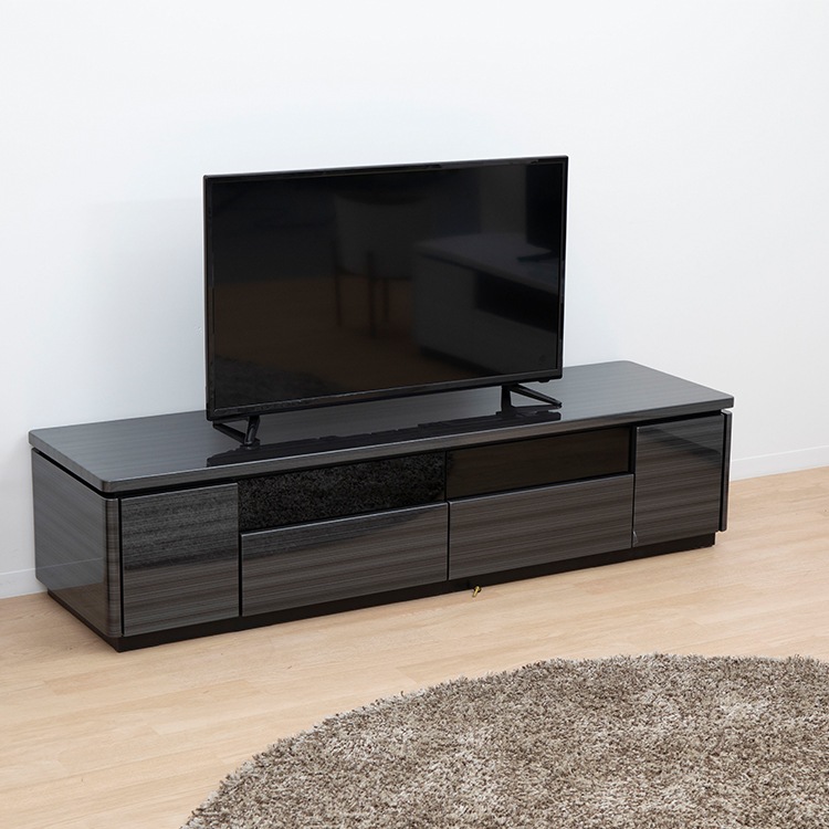 テレビ台 テレビボード 選べるカラー ホワイト ブラック RU 160 TVB