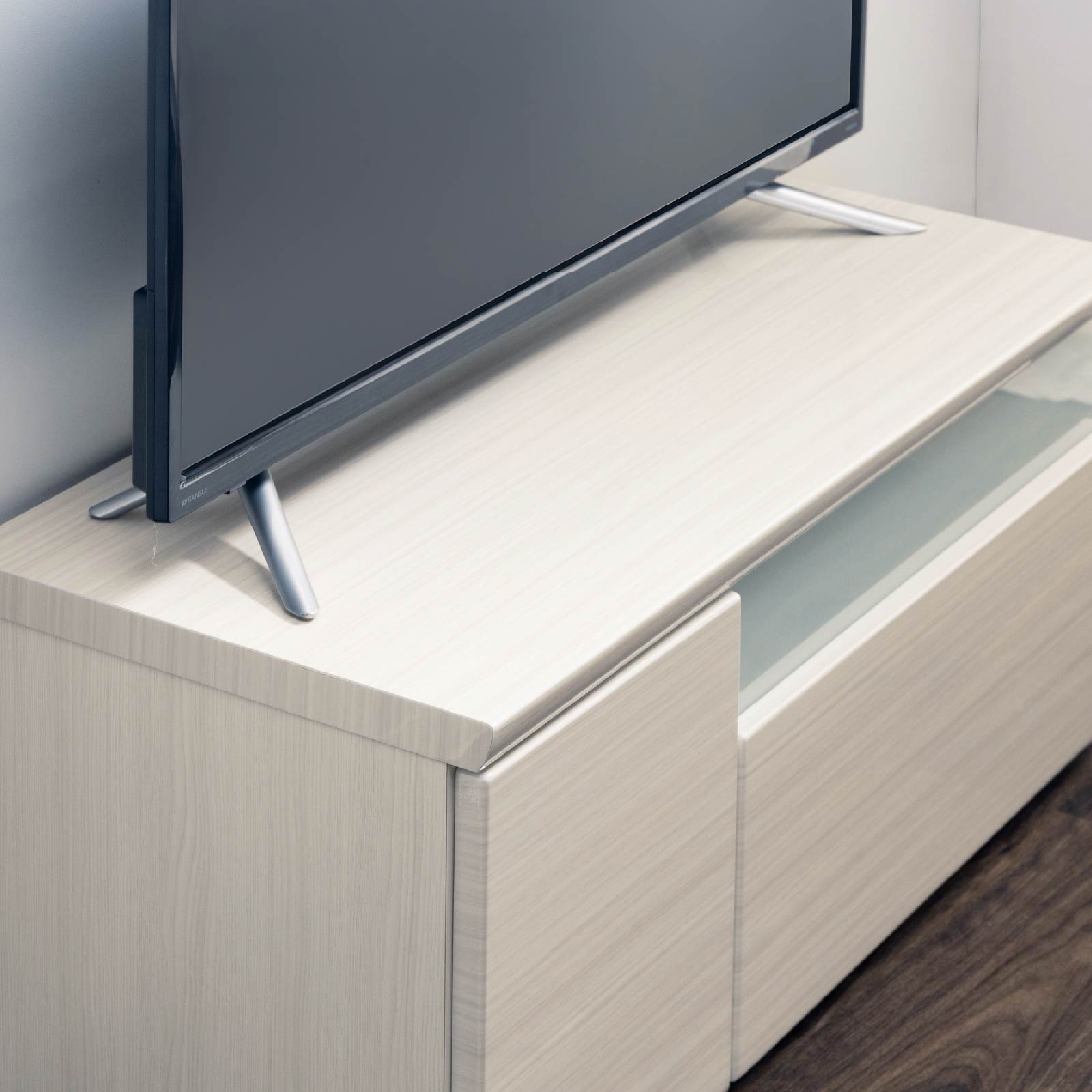 テレビ台 テレビボード ホワイト 木目調 90 TVB｜家具の通販tac