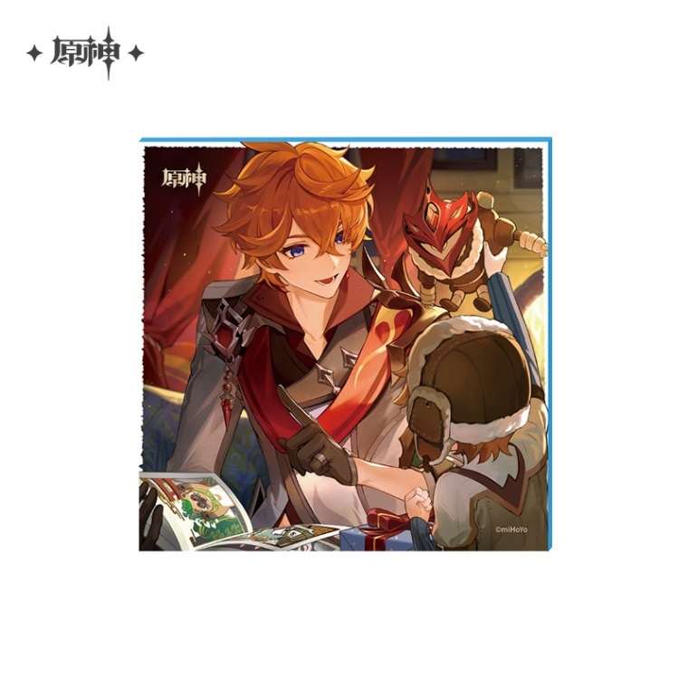 原神 運命の日シリーズ 色紙 Genshin タルタリヤ（2023Ver.） 原神