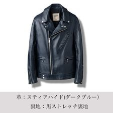 LJM-8TF タイトフィットフロントフラップ ライダースジャケット｜『666