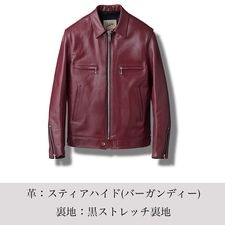 LJM-9TF タイトフィット センタージップ ライダースジャケット｜『666