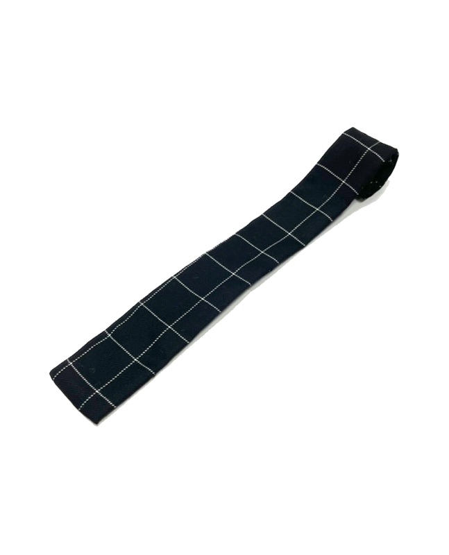 ブラックスパイダーチェック（ネクタイ）｜『666』パンクロック