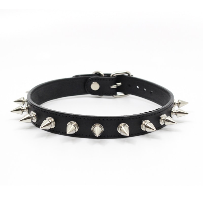 スパイクネックバンド｜『666』パンクロックファッションの通販