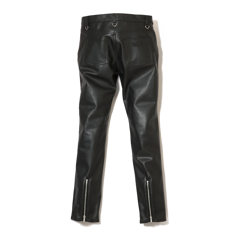 マックス・フォーレザー・レギュラーフィットZIPジーンズ｜『666』パン