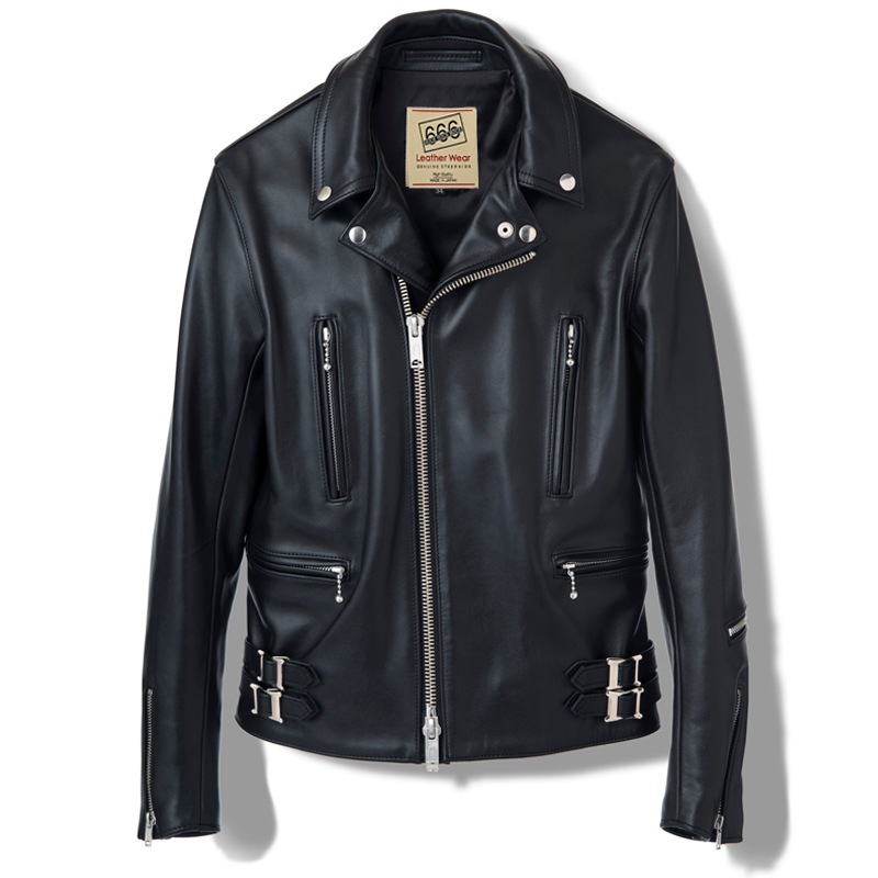 LJM-1TF タイトフィット サイドベルト ライダースジャケット｜『666