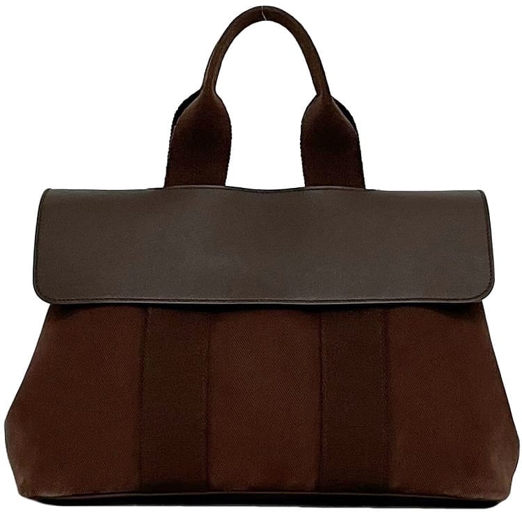 エルメス ハンドバッグ ヴァルパライソ PM f-23240 ブラウン 美品