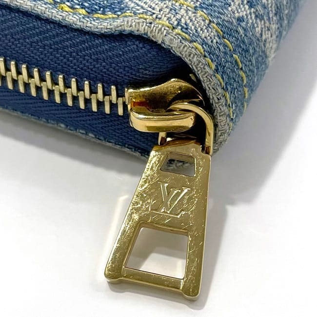 ルイ ヴィトン 長財布 ジッピーウォレット f-23359 ライトブルー