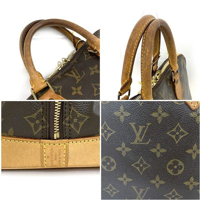ルイ ヴィトン ハンドバッグ アルマ PM ブラウン モノグラム M51130