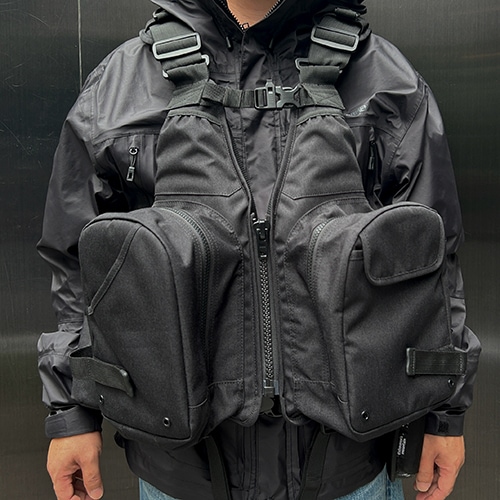 ネコポス不可】 fimoオリジナルライフジャケットver.4【ブラック