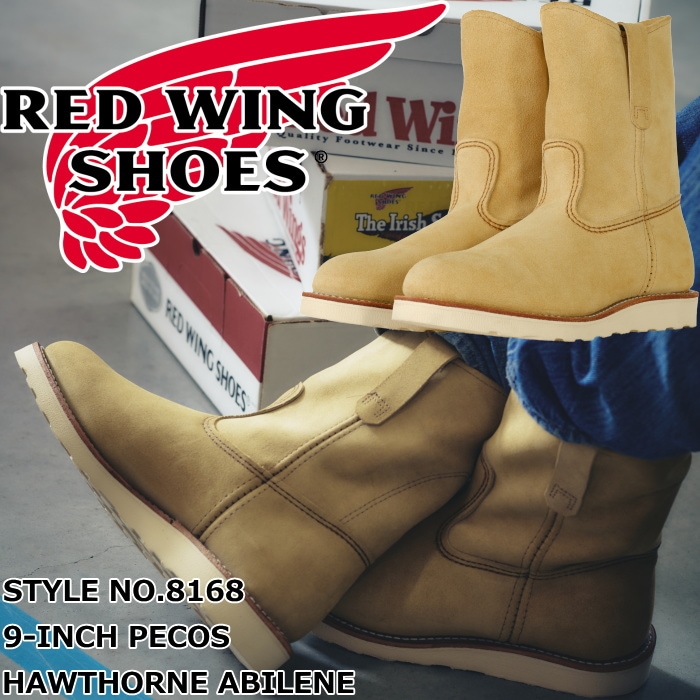 レッドウィング ペコス REDWING PECOS 8168 ベージュ ペコスブーツ