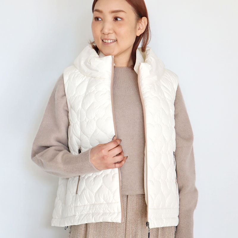 ハートキルティングベスト/Civilise 9407｜Civilise｜フォルテシモ