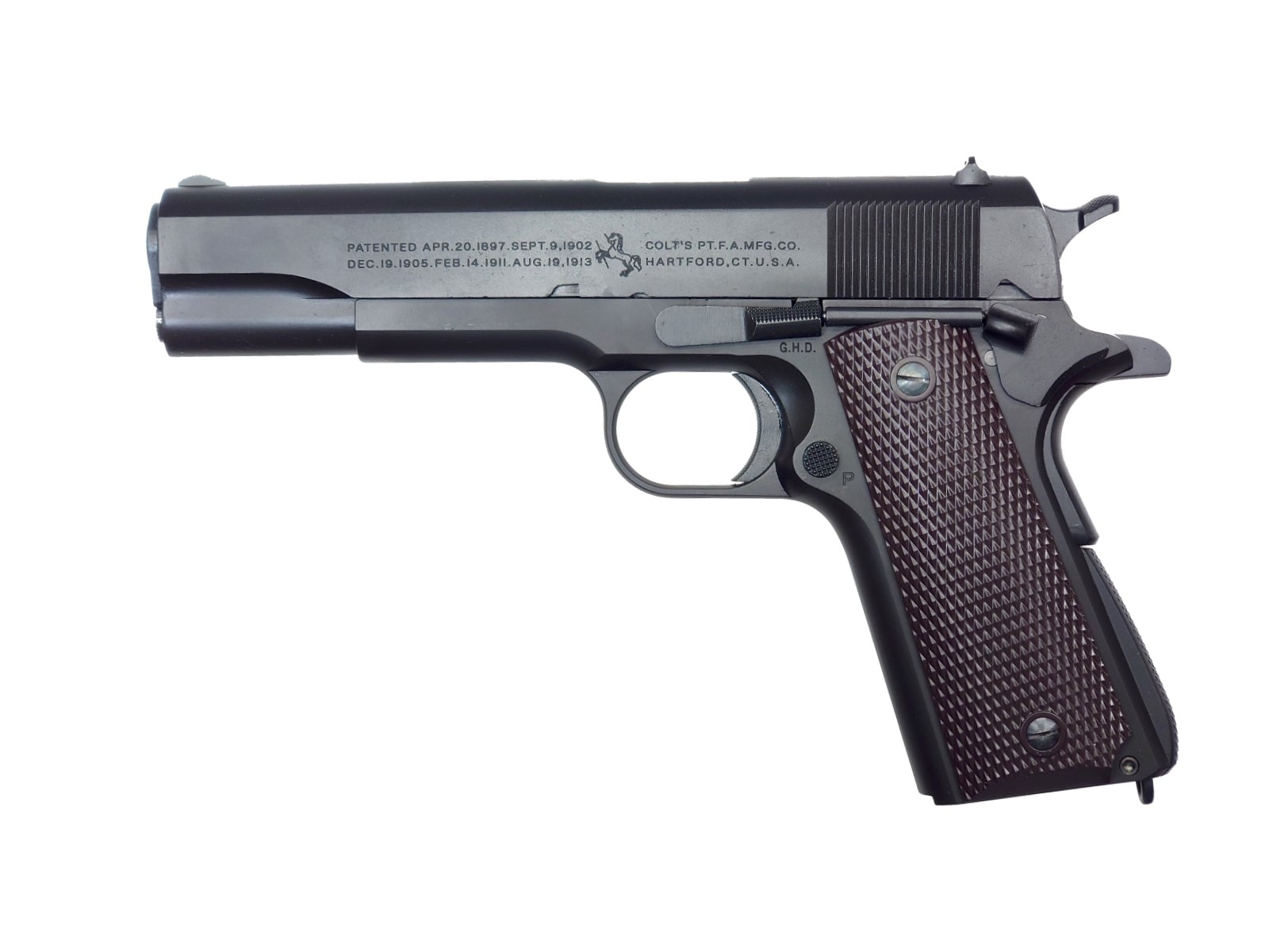 CAW モデルガン U.S.ARMY M1911A1 Military model of 1943 HW ブラック