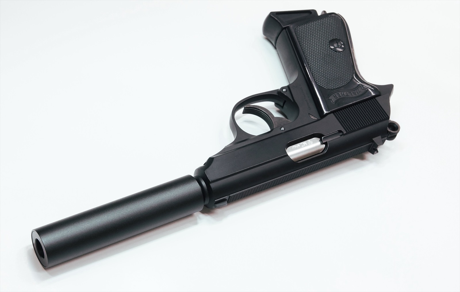 マルゼン ワルサーPPK・PPK/S用サイレンサー/可変ホップバレルセット