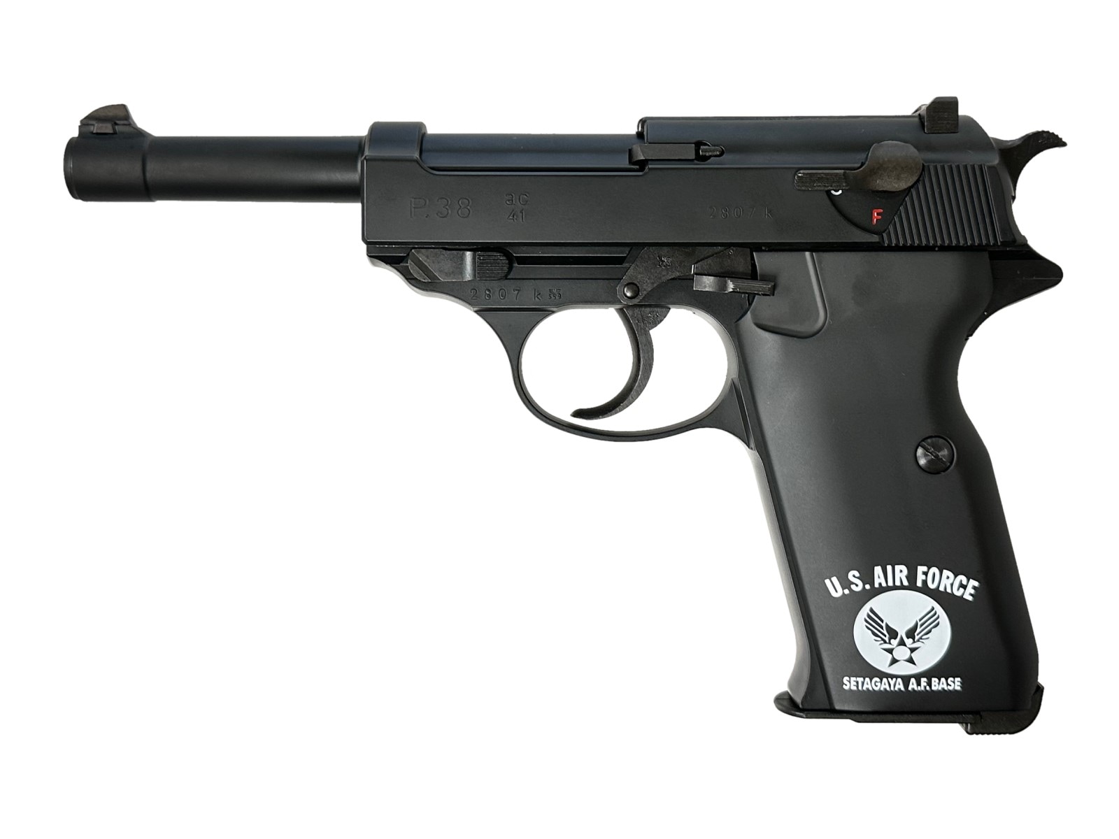 マルゼン ガスブローバック ワルサーP38 ac41 ブラック ”世田谷ベース