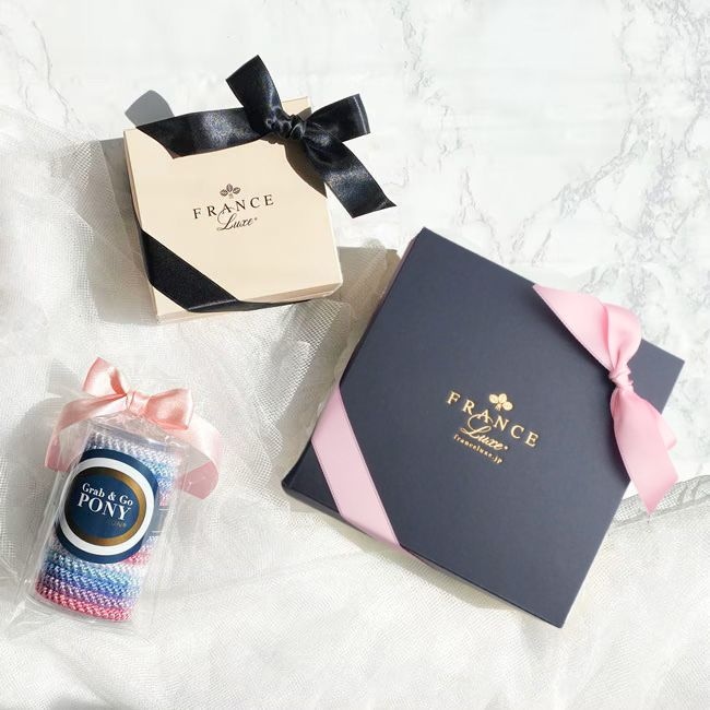 エナメル キャスケード (ネイビー/ゴールド) | フランスラックス