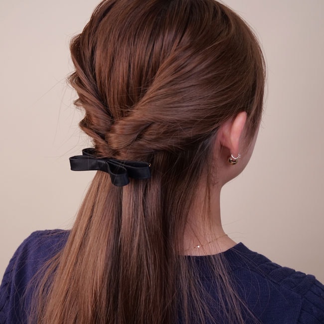 SMALL COUTURE BOW BARRETTE | フランスラックスオンラインショップ
