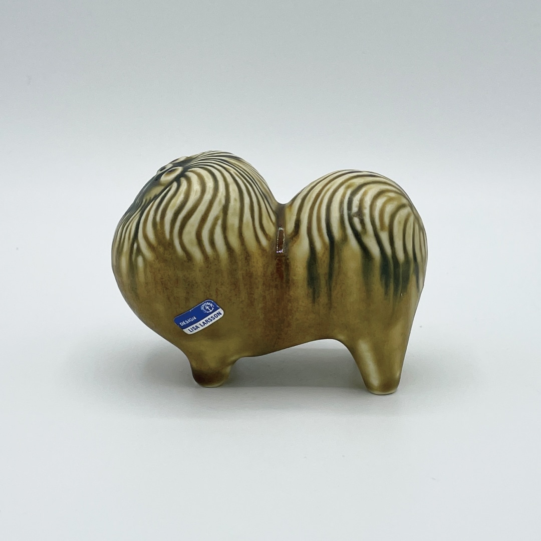 ヴィンテージ】09 ペキニーズ（リサ・ラーソン／Lisa Larson） フリー