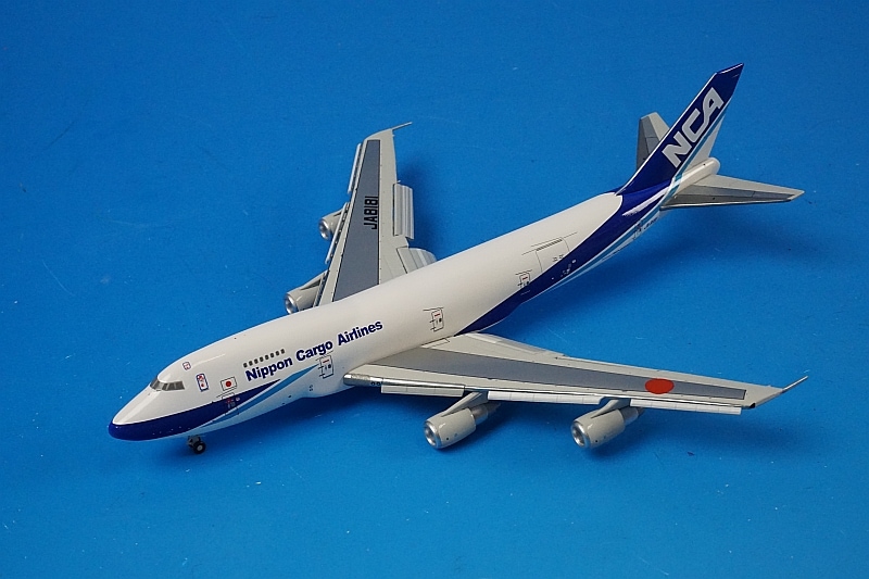 1/400 B747-200SF NCA 旧塗装 ラストフライト フラップダウン JA8181