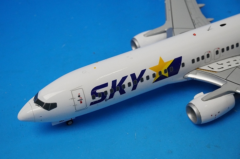 1/200 B737-800 スカイマーク ウイングレット 赤ハート JA73NX