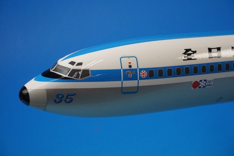 1/100 B727-200 ANA モヒカンルック 札幌オリンピック 1972年 JA8335