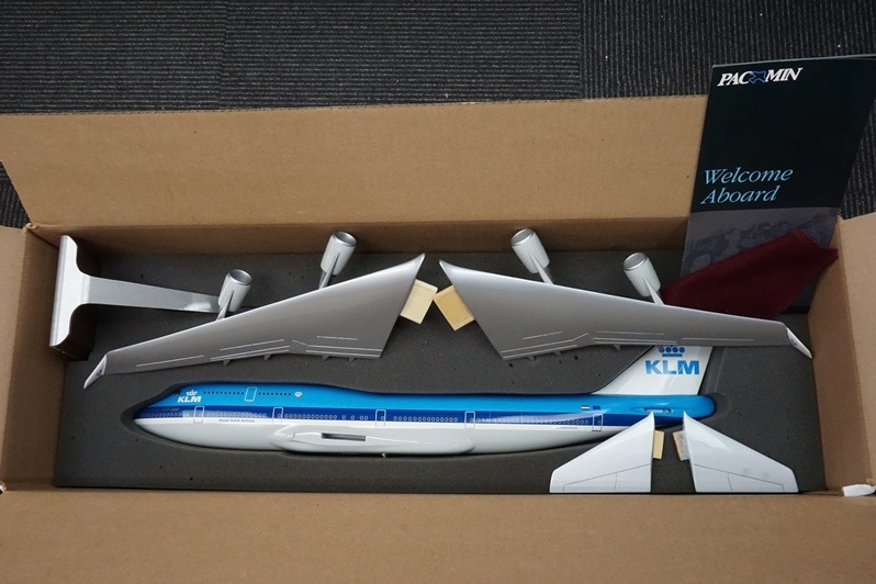 1/100 B747-400 KLM オランダ ＊レジ番付与なし パックミン/中古