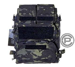 POUCH ZIP-ON PANEL MC BK | CRYE PRECISION,ARMOR + EQUIPMENT
