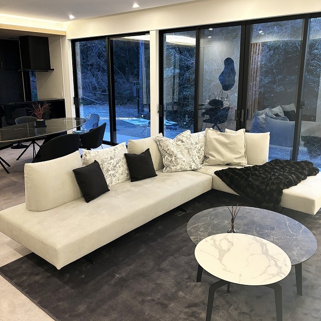 songdream】Angelo(アンジェロ)ソファ 190+バッククッション2P