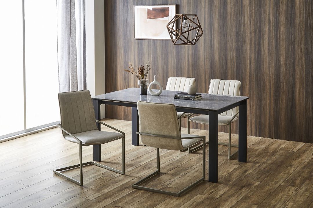 セラミック天板】ダイニングテーブル ジース 幅150・180cm | テーブル