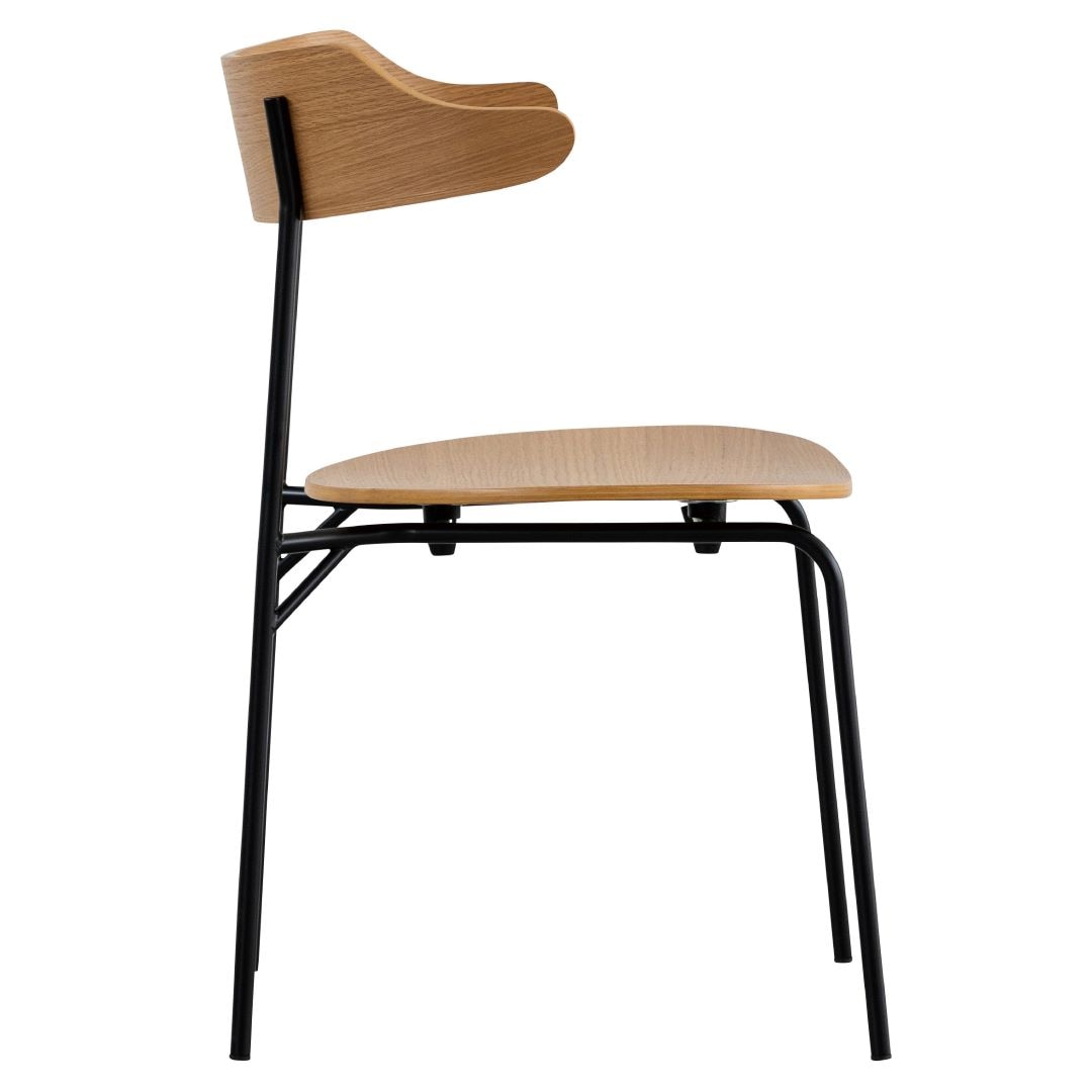 ダイニングチェア KAPELLⅢ(カペル3) 板座 オークナチュラル